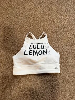 Lululemon Energy High-Neck Longline Bra *Ed Curtis Size 8